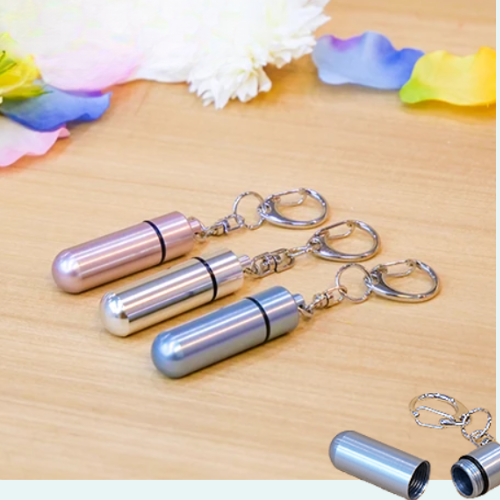 遺骨カプセルキーホルダー 大