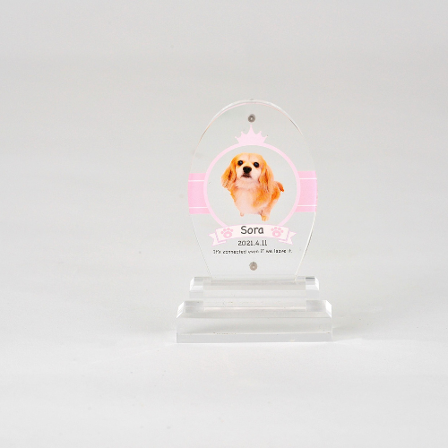 オーバル_ピンク