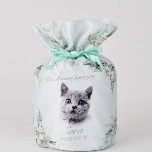 骨壺カバー フルプリントボタニカル